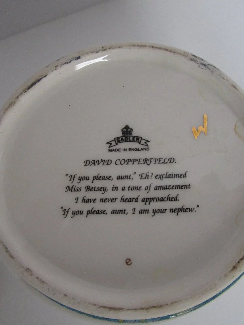 small porcelain teapot